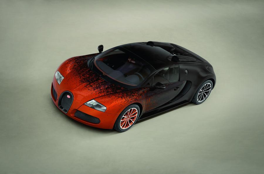  Bugatti Veyron 16.4 Grand Sport by Bernar Venet 2012 года  (фото 1 из 19)